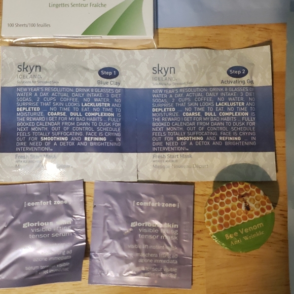 NEW sample size face masks & blotting linens - Picture 5 of 6